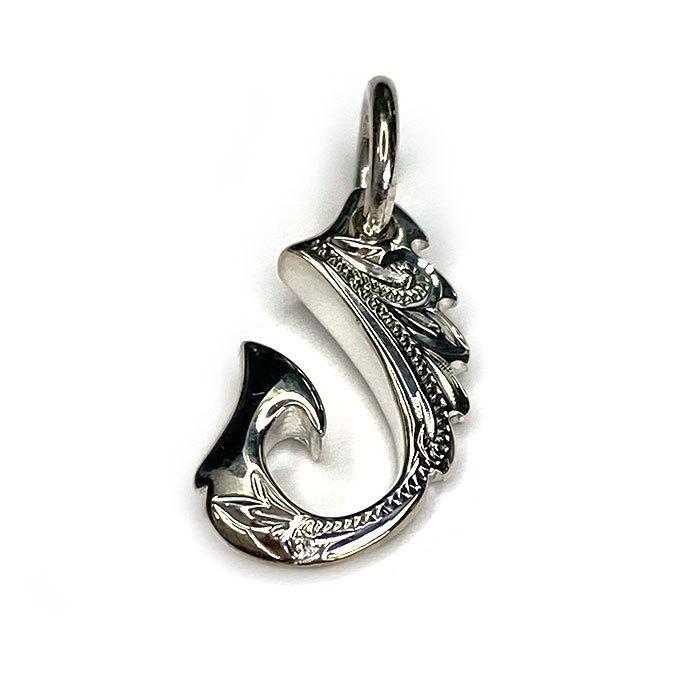 ハワイアンジュエリー LONO ロノフィッシュフック ペンダント メンズ