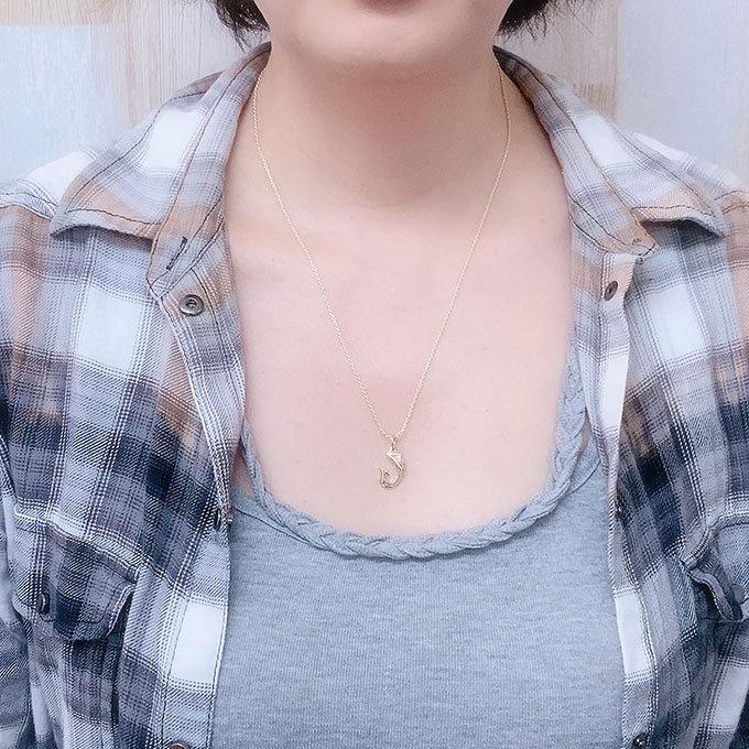 Lono（ロノ） ハワイアンジュエリーペンダント ネックレス フィッシュ