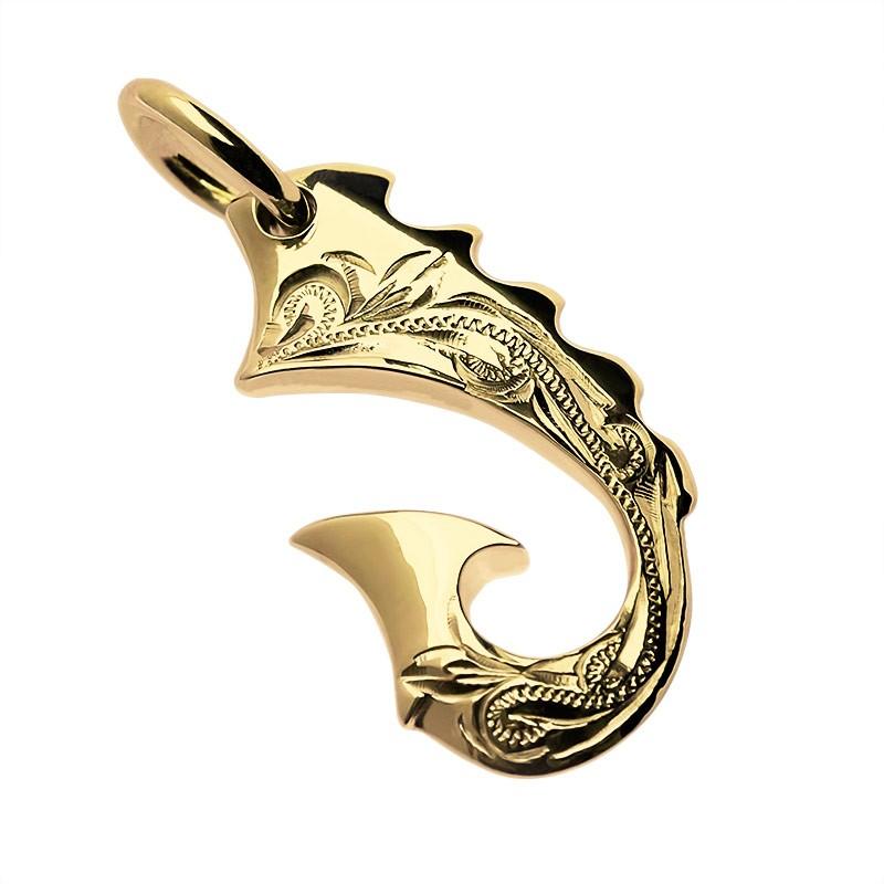 ハワイアンジュエリーペンダントトップ 14金 ゴールド