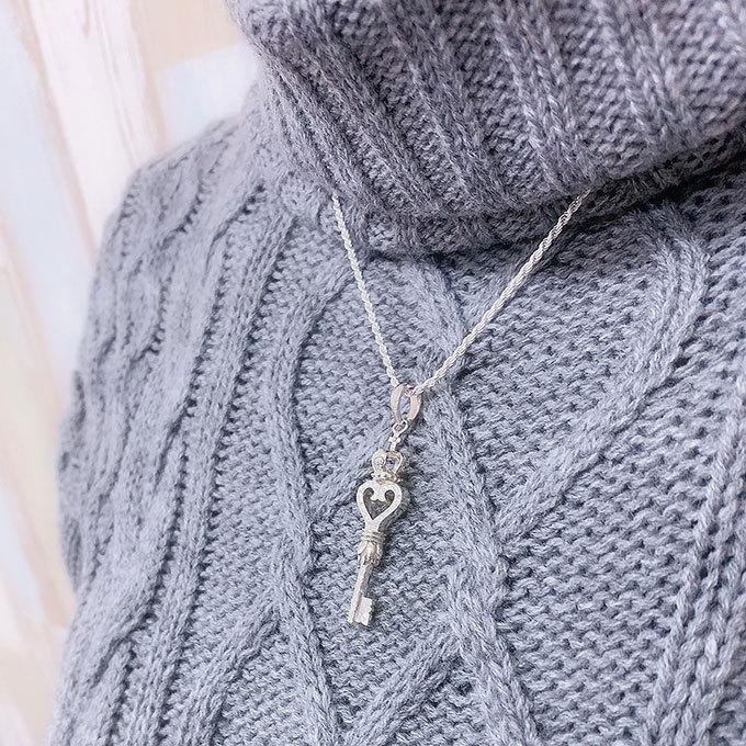 ハワイアンジュエリー LONO ロノハート キー 鍵 ペンダント トップ