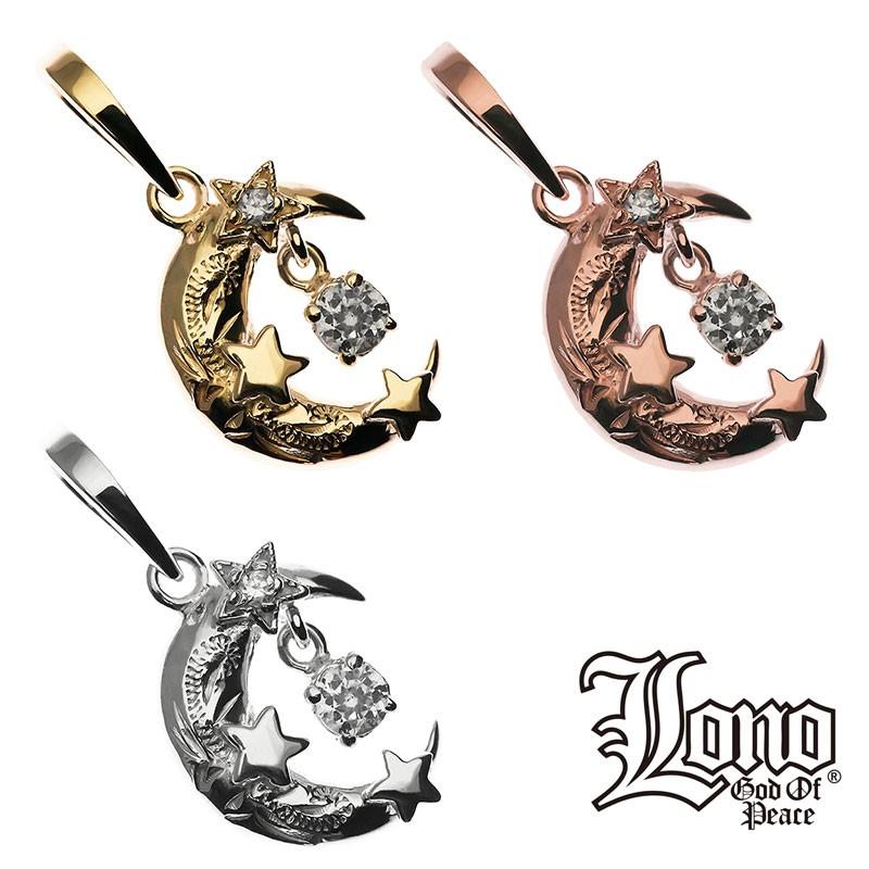 Lono LONO ロノ 14K ゴールド ムーン 月 ペンダント トップ ヘッド 