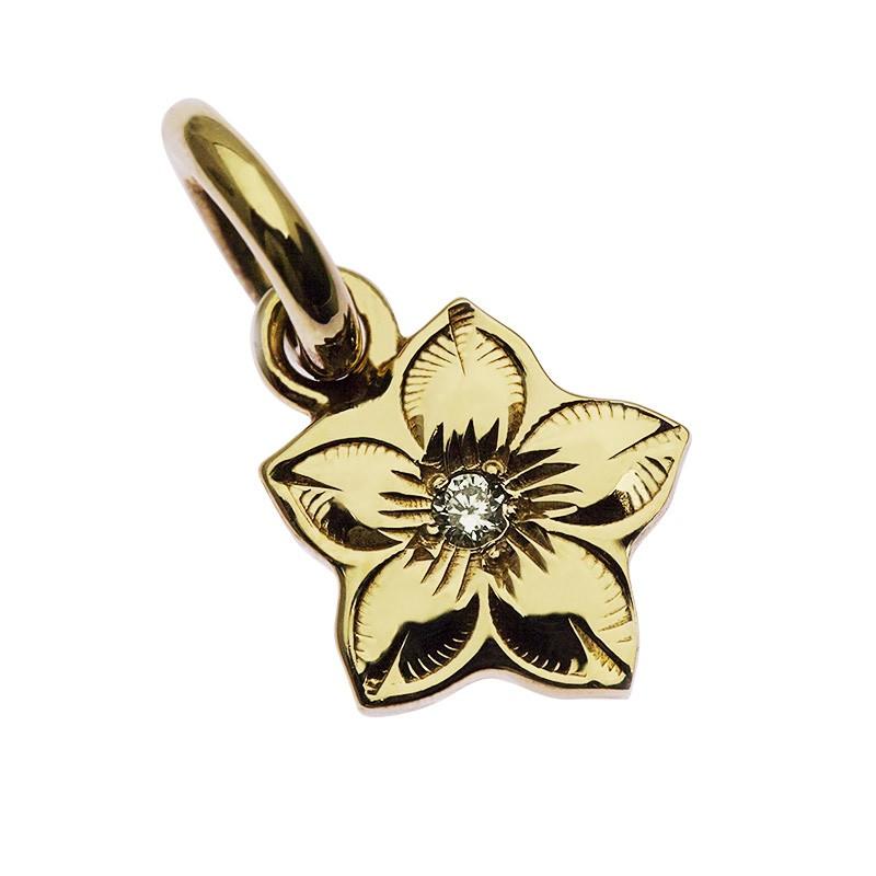 ハワイアンジュエリー LONO ロノプルメリア ペンダント トップ ヘッド メンズ レディース ハワイアン プレゼント 14K ゴールド_4