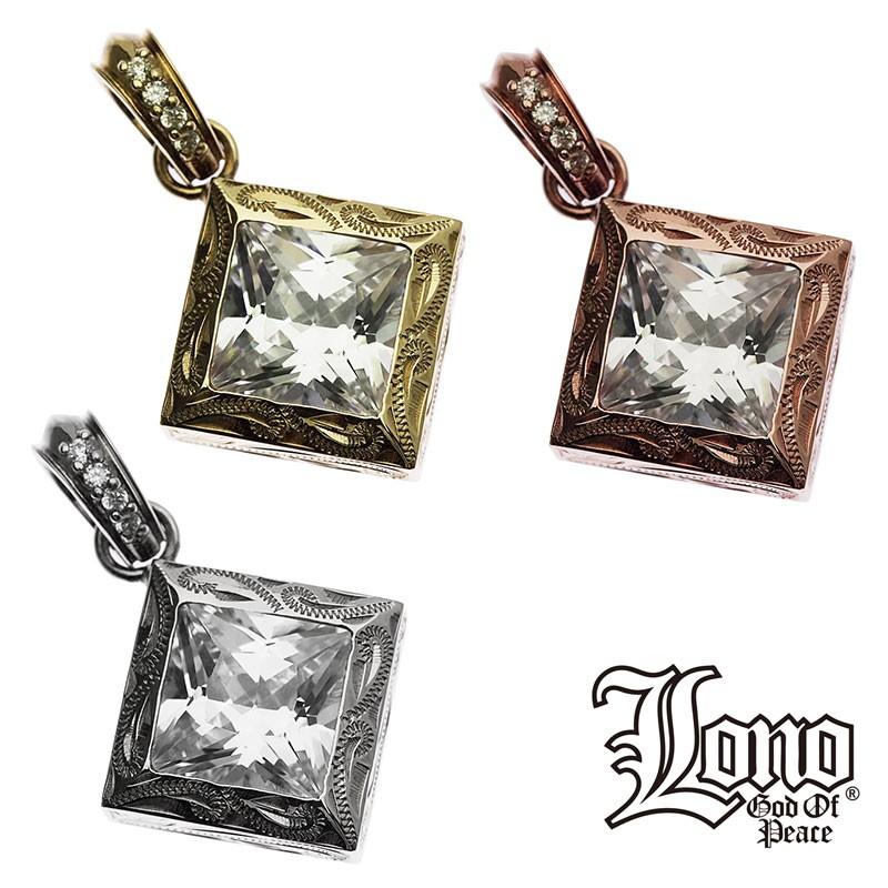 LONO ロノ 14K ジルコニア ペンダント トップ ヘッド PQ010+cz 波 14金 ゴールド ハワイアンジュエリー jewelry ペンダントトップ ネックレス｜makanilea-by-lma