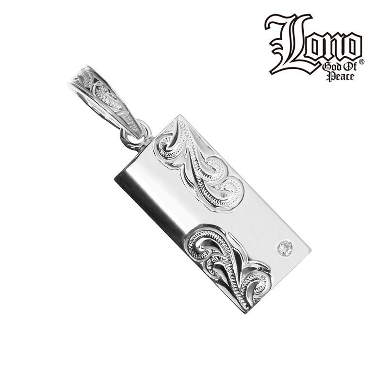 ハワイアンジュエリー LONO ロノプレート ペンダント トップ ヘッド メンズ レディース ハワイアン プレゼント 男性 シルバー シルバー925
