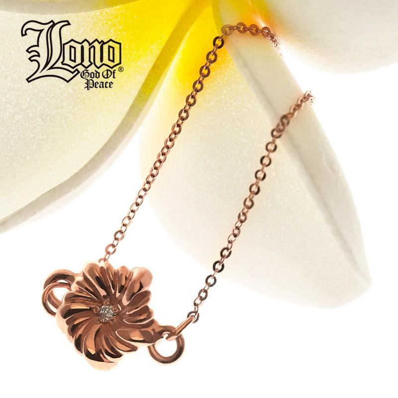 LONO ガーデニア ブレスレット ロノ ハワイアンジュエリー 14K 14金