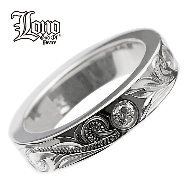 LONO ジルコニア リング 指輪 RF004B+CZ ロノ ハワイアンジュエリー