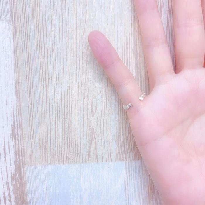 LONO ロノ ハワイアンジュエリー トゥーリング ピンキーリング RT003B リング 指輪 プルメリア ペアリング シルバー シルバー925 ユニセックス_7