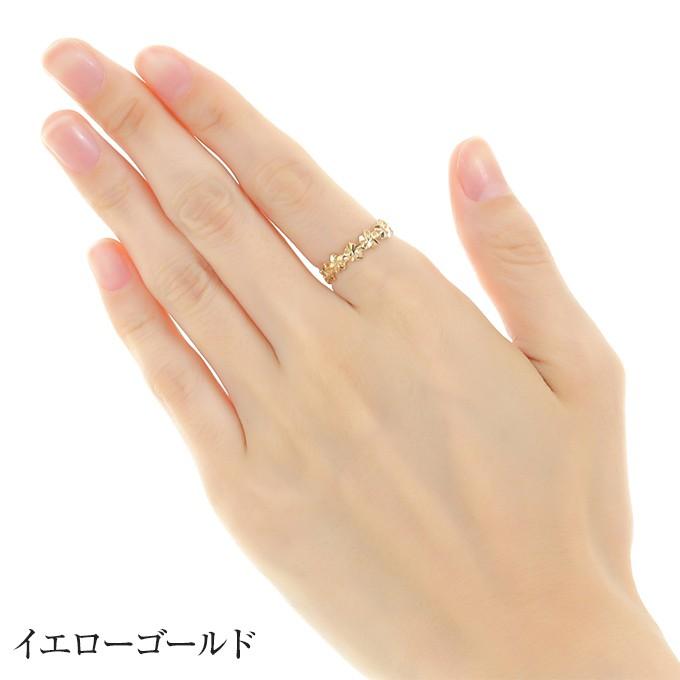 ◎14K ハワイアンジュエリー 約3号 リング　指輪 ピンキーリング　a 楽天市場】ハワイアンジュエリー ピンキーリング リング 指輪 幅