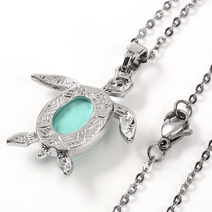 ホヌ ネックレス ハワイアンジュエリー ハワイアンジュエリー ティアドロップ