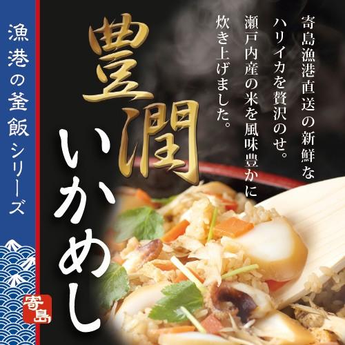 寄島いかめし １人前 いか イカ イカ飯 岡山 冷凍 電子レンジ お取り寄せ 通販 ギフト 炊き込みご飯 お歳暮 御歳暮 おうちごはん | 