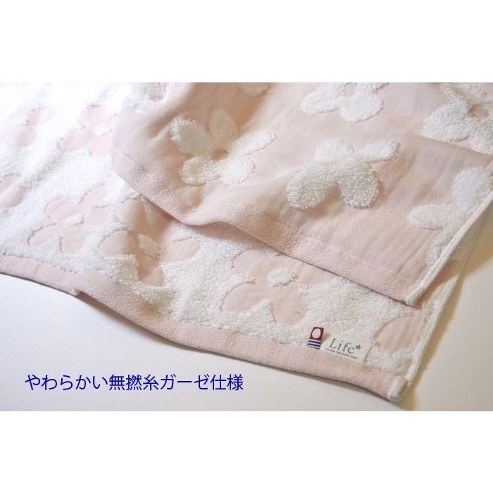 今治タオル バスタオル 出産祝い 男の子 女の子 日本製 薄手 無撚糸 おすすめ おしゃれ かわいい 柔らかい 吸水性 よく吸う 良質 [ポア バスタオル] | 今治タオル | 04