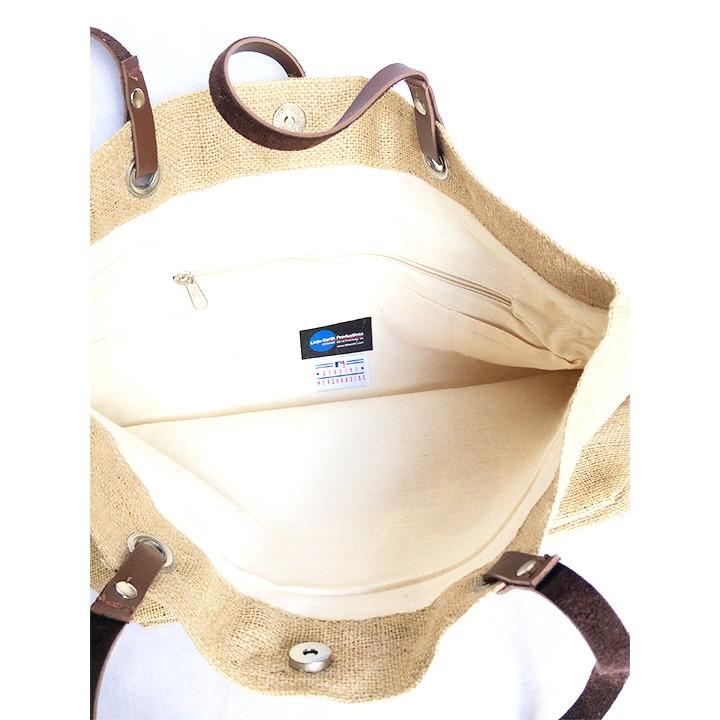 MLB ナショナルズ NATIONALS ワシントン バーラップ 黄麻布 トートバッグ バッグ 正規品 1692 1692MAKAST