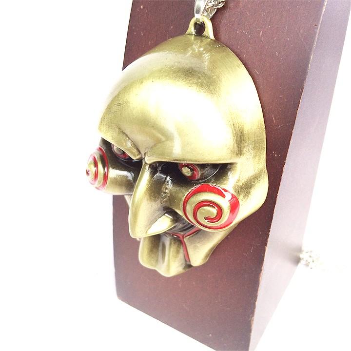 映画 Saw ソウ ジグソウ 殺人鬼 ホラー ラウンドロール チェーン ネックレス 1922 1922 Makast 通販 Yahoo ショッピング