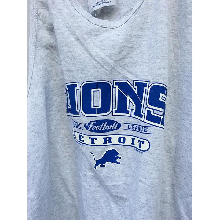DETROIT LIONS NFL デトロイト ライオンズ タンクトップ ゲームシャツ XL 993｜makast｜02