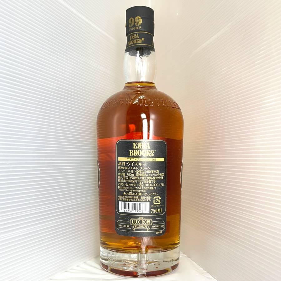 エズラブルックス 99プルーフ  750ml 49.5% EXRA BROOKS. バーボンウイスキー |  | 01