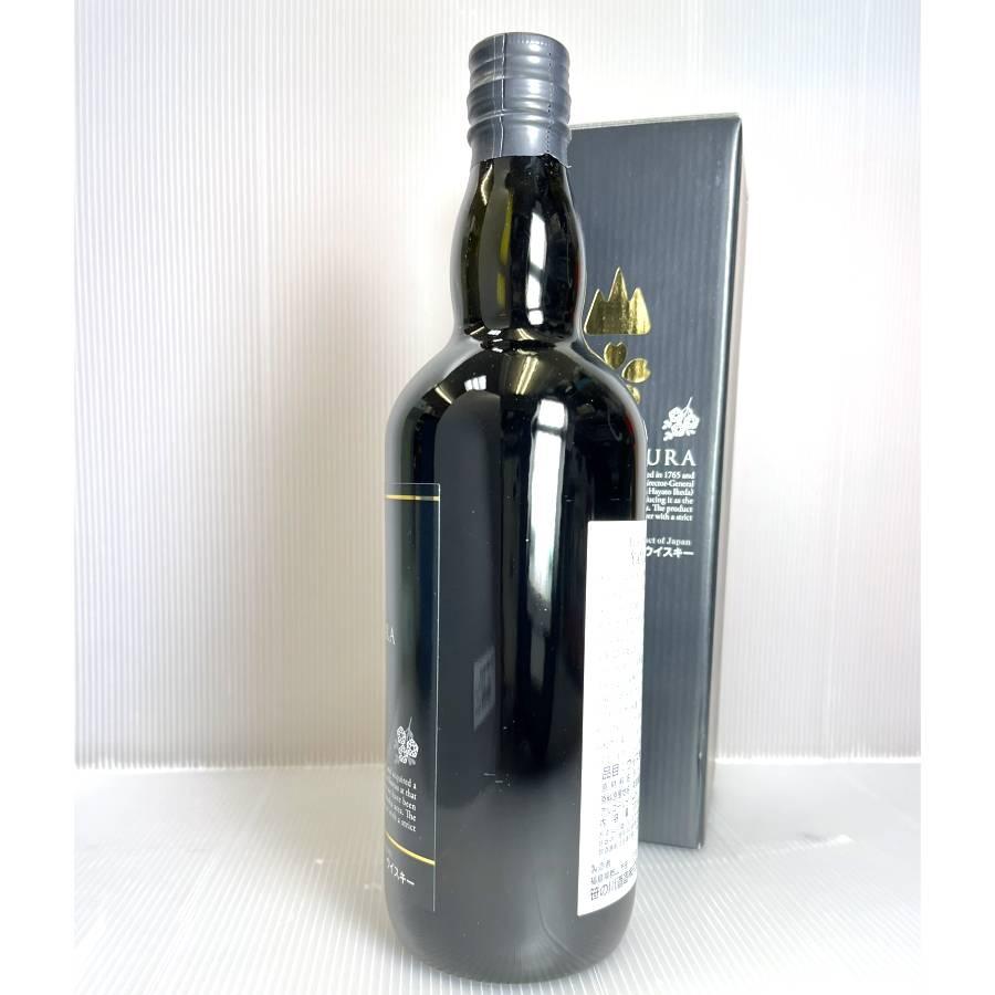 [箱付]笹の川酒造 ブレンデッドウイスキー山桜 黒ラベル 700ml 40% / BLENDEDWHISKY YAMAZAKURA 700ml Alc40 |  | 03