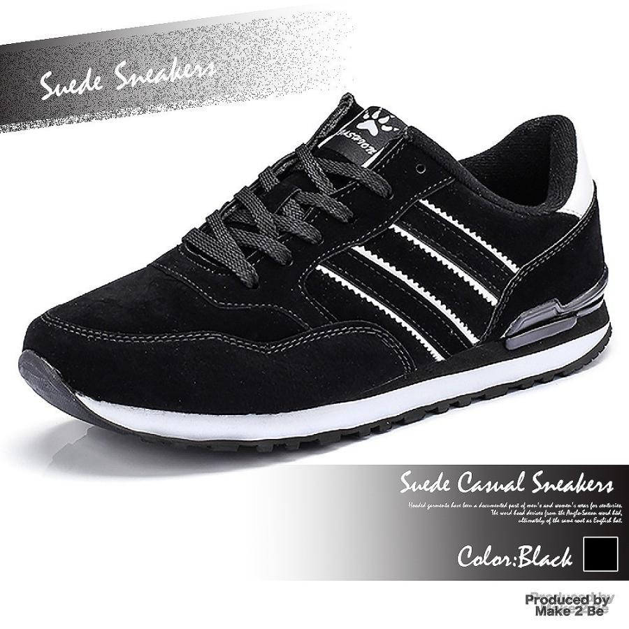 【送料無料】Make 2 Be メンズ スニーカー ビスコースシューズ ランニング ジョギング スニーカー 運動 ジム スウェード |  | 05
