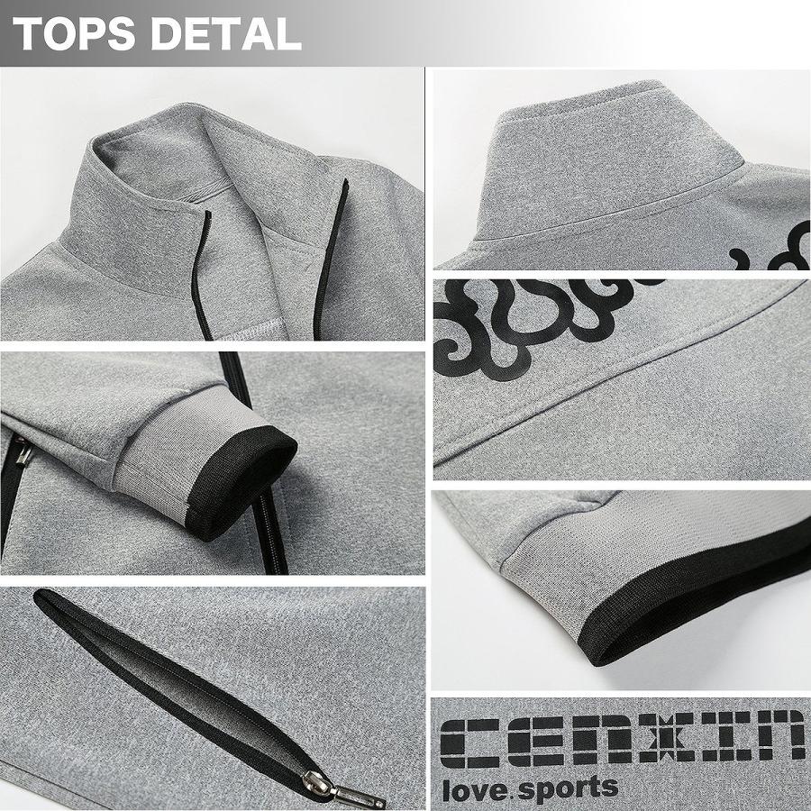 【送料無料】スポーティ ジャージ 上下 セットアップ スウェット 運動着 ルームウェア スエット |  | 03