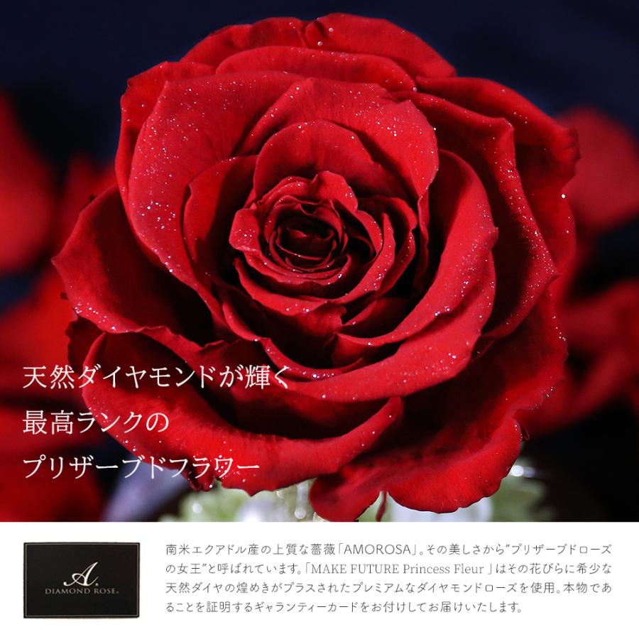 プリザーブドフラワー プレゼント ギフト 花 バラ 一輪 ガラスドーム プロポーズ プリンセス Princess Fleur Puri05 Makefuture 通販 Yahoo ショッピング