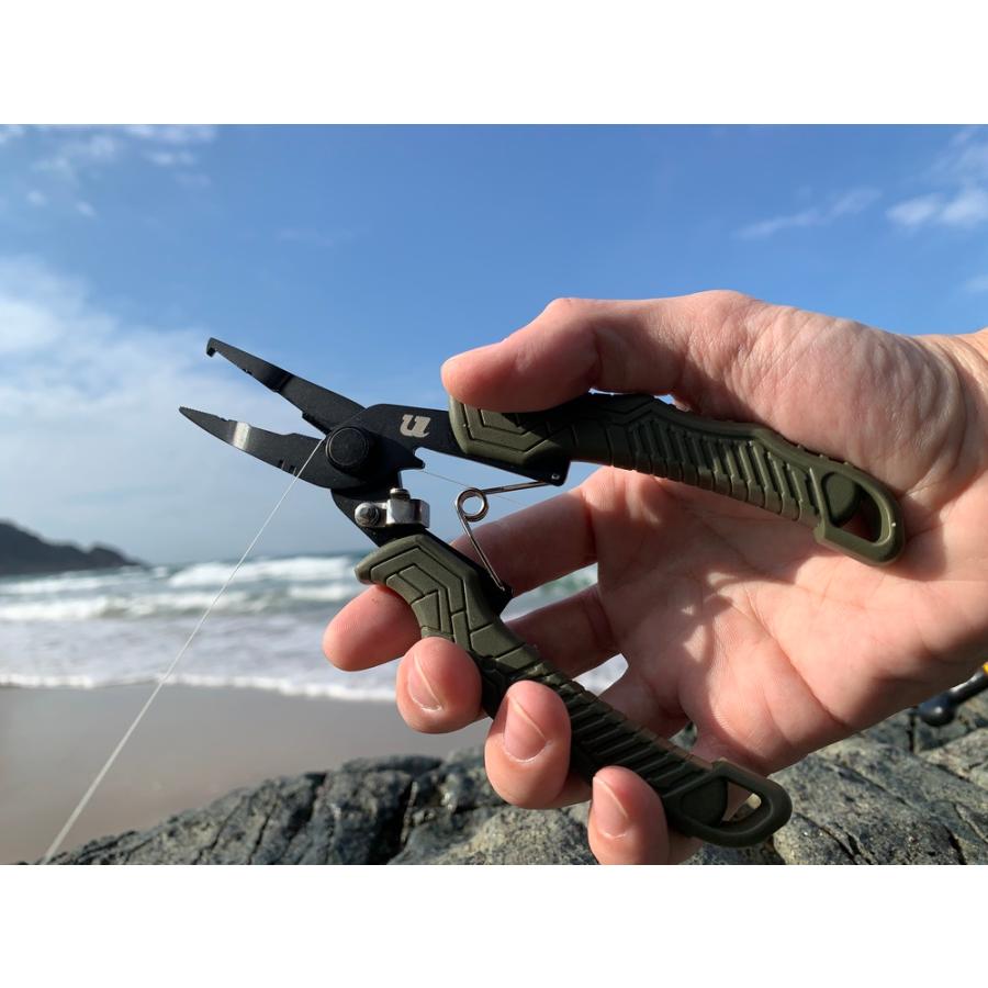 UMIBOZU フィッシングプライヤー 小型 ウミボウズ 釣り プライヤー ロック付き 釣り 針外し オープナー ラインカッター PE対応ラインカッター 釣り具 |  | 13