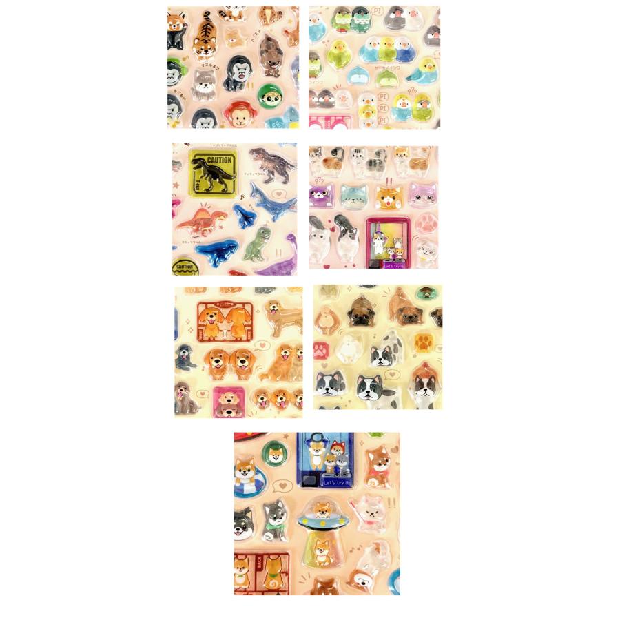 ララ★キラシール 　RARA KIRA　立体シール 　ララキラ立体シール　シール　ぷっくりシール　ドロップシール |  | 01