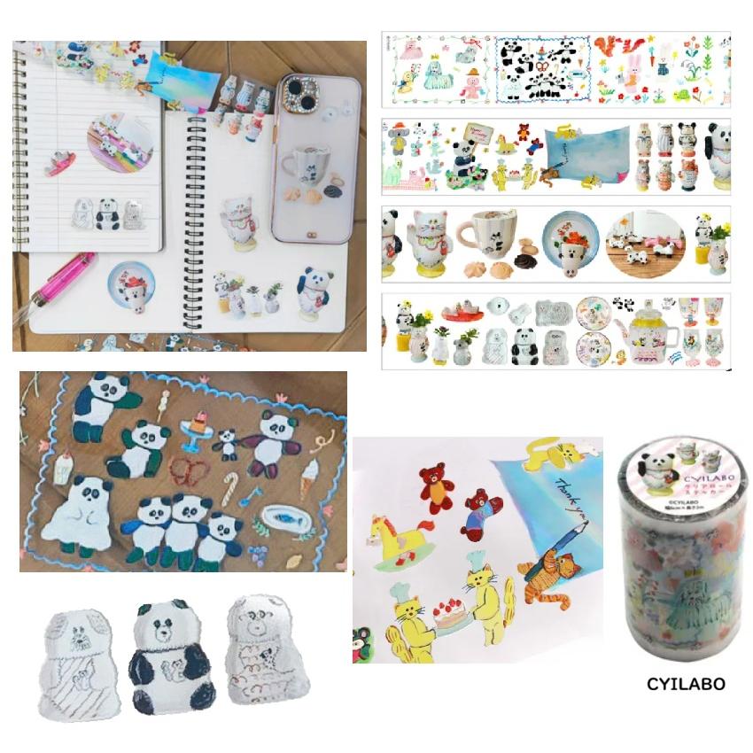 CYILABO　クリアロールステッカー　クリアロールステッカー 　 ロールシール　マスキングシール　シール 　インデックスマスキングシール | 