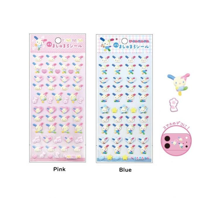 ウサハナ ぷちましゅまろシール　デコシール　　ぷっくりシール　シールシート 　サンリオ　シール　ティーシーピー | sanrio