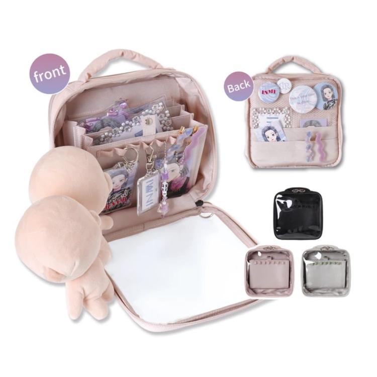 Mineed by Oselストレージポーチ　Osel　推し活　ぬいぐるみポーチ　推し活グッズ　アクセサリーポーチ　コレクションポーチ | 