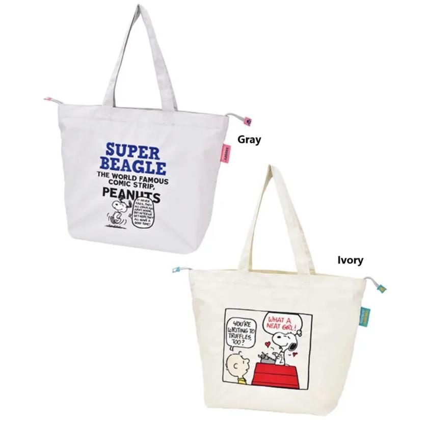 スヌーピー エコバッグ 折りたたみ　お洒落　サブバッグ　コンパクトバッグ　折りたたみバッグ トートバッグ　ショッピングバッグ ヴィンテージスタイル | SNOOPY