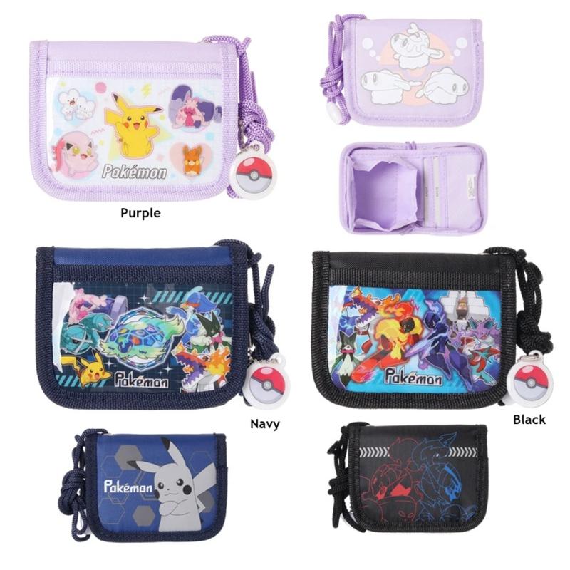 ポケットモンスター　ラウンドファスナーウォレット　お財布　ポケモン　子供財布　キッズ財布　ストラップ付き財布 キッズ財布　キャラクター財布 | Pokemon
