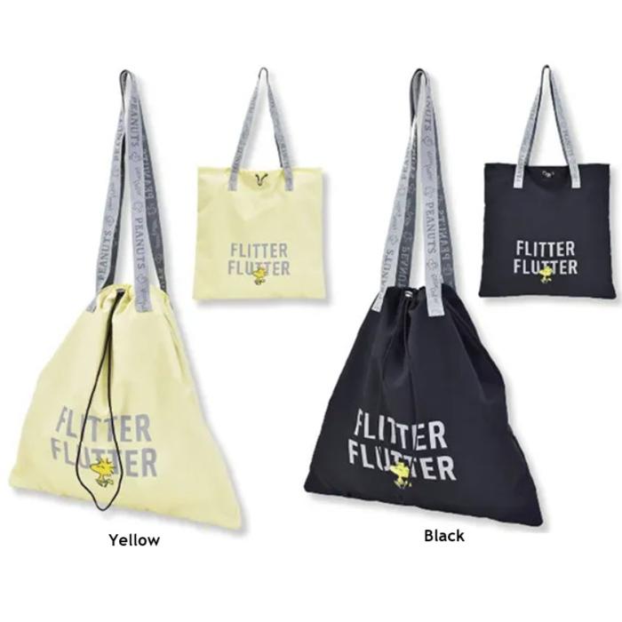 SNOOPY 巾着トート ウッドストック　ウッドストック　スヌーピー 　巾着　サブバッグ　バッグ　 トートバッグ　ショッピングバッグ | SNOOPY