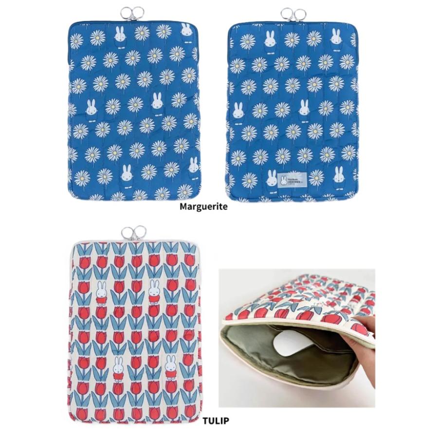 Dick Bruna キルティングスリーブケース　ミッフィー　タブレット ケース　　タブレットポーチ　　 ipadケース　 ipadポーチ | Miffy