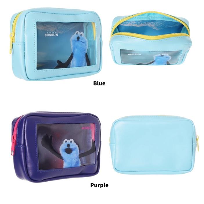 パペットスンスン 　スクエアポーチ スンスン 　ポーチ　　小物入れ　メイクポーチ　コスメポーチ　化粧ポーチ　ポーチ | 