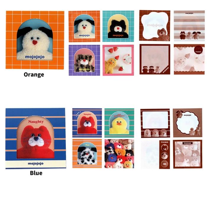 モジョジョジョ mojojojo 窓付きスクエアメモ スクエアメモ メモ 文具
