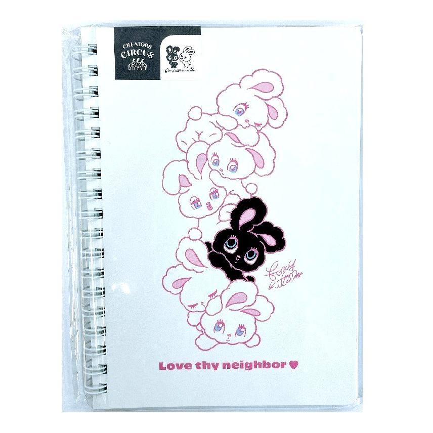 CREATORS・CIRCUSX foxy・illustrations B6リングノート　ノート　メモ帳　　プチギフト　A5ノート　リングノート　クリエイターズサーカス フロンティア | 