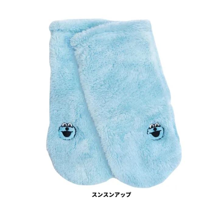 パペットスンスン　ルームソックス　ボアソックス　 もこもこ靴下　靴下　レディース ギフト　防寒対策　寒さ対策　滑り止め付ボアルームソックス | 