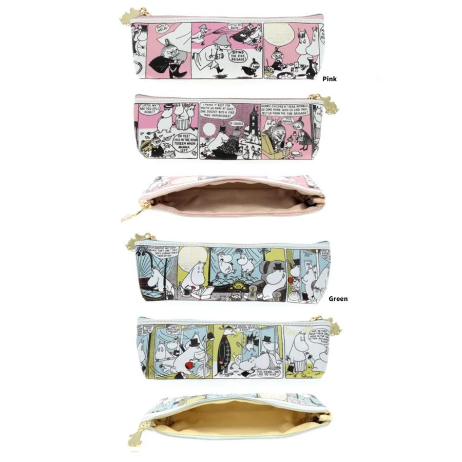 スリムペンケース MOOMIN25AW コミック　ムーミン　ペンポーチ　スリムポーチ　スリムペンポーチ | MOOMIN