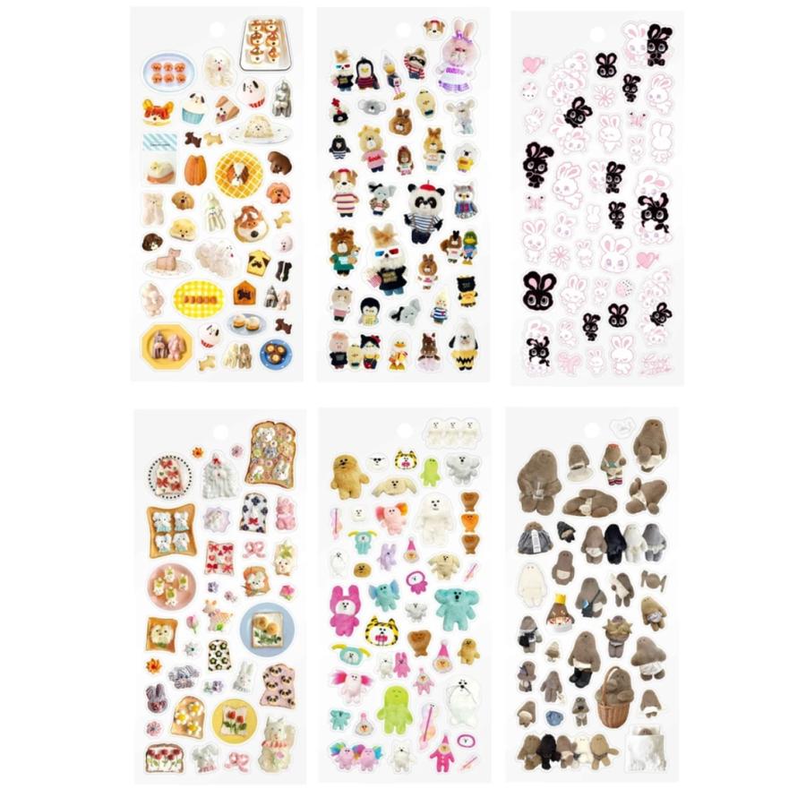 クリエイターサーカス 　シール　透明シール　 クリアシール 　フロンティア　キラキラシール　デコシール　シールシート | 