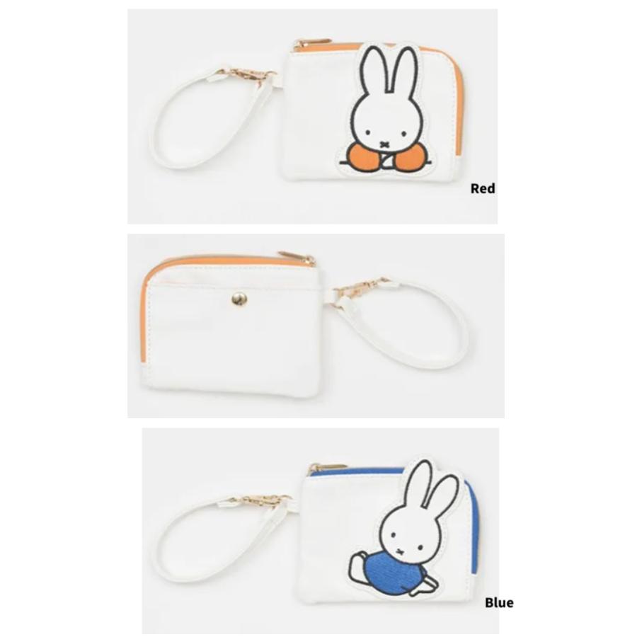 ミッフィーパッチ コイン＆パスケース ブルーナ　ミッフィー パスケース 　パスケース　定期入れ　カード入れ　免許入れ　会員証入れ　ICカードケース | Miffy