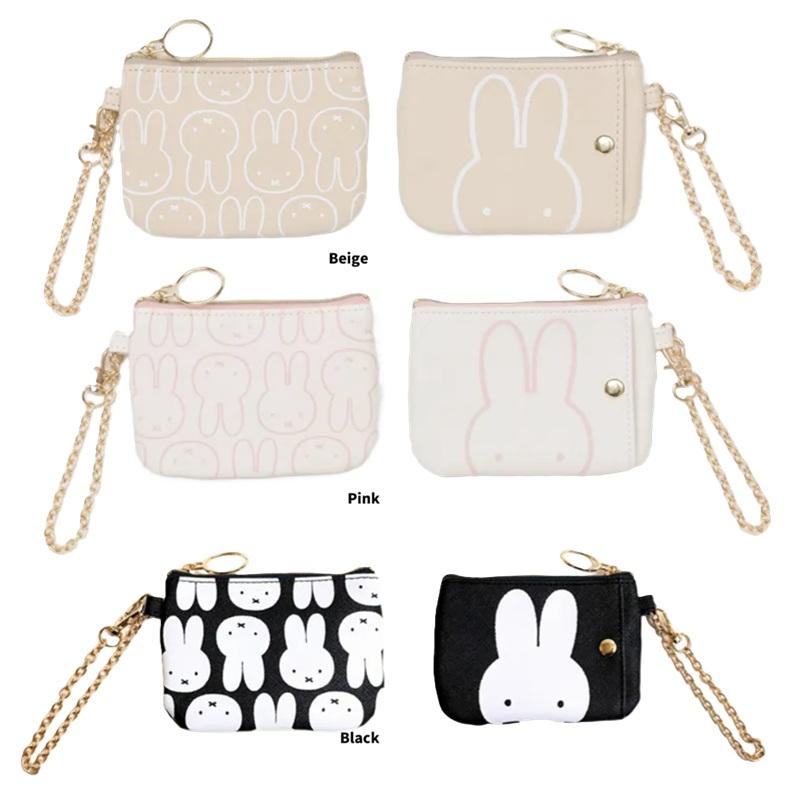 ミッフィー コイン＆パスケース フェイスモチーフ　ミッフィー パスケース 　パスケース　定期入れ　カード入れ　免許入れ　会員証入れ　ICカードケース | Miffy