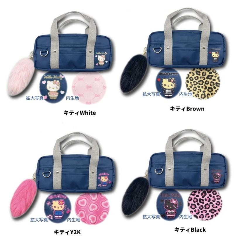 サンリオ　キティ　 スクールバッグ風マルチポーチ　ペンポーチ　ペンケース　マルチポーチ　スクールバッグ風　ポーチ　スクバ　スクールバッグ　平成ギャル | sanrio