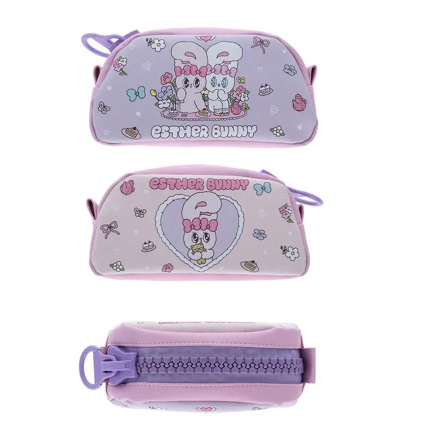エスターバニー　 デッカジップペンケース　ペンポーチ　コスメポーチ　ポーチ　ボストンポーチ　化粧ポーチ　筆箱 | サンスター文具