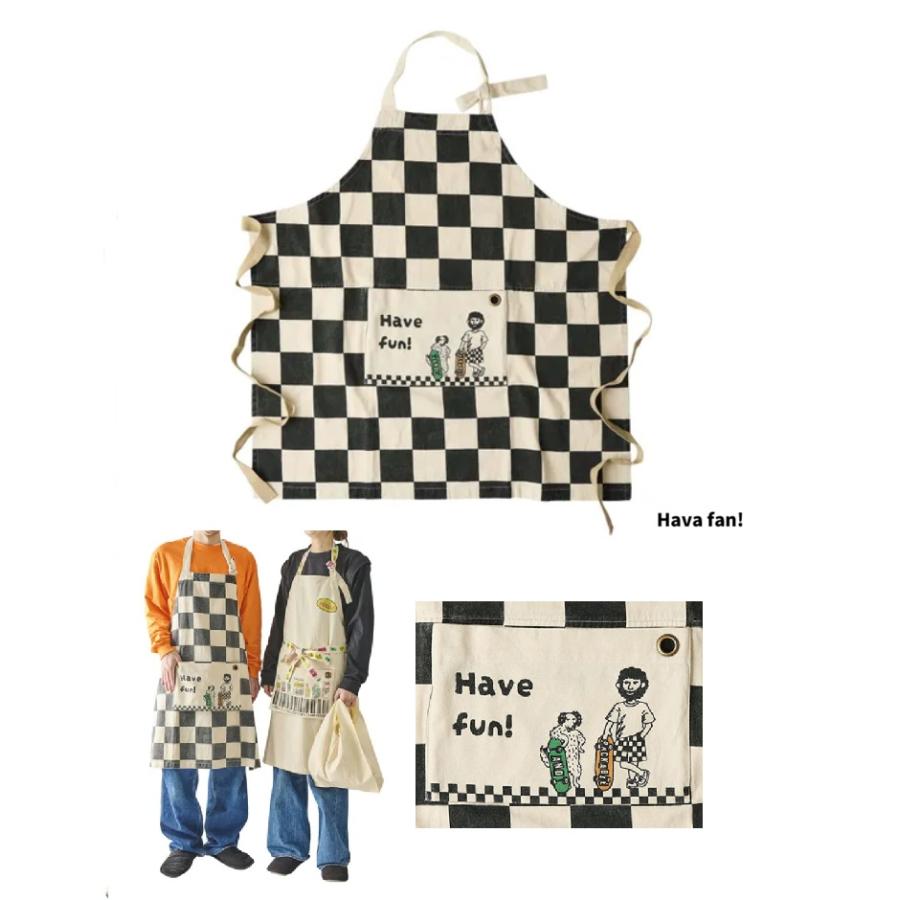 パッカブル　アンドパッカブル　おしゃれ　かわいい　ワークエプロン　 男女兼用　母の日 | AND PACKABLE