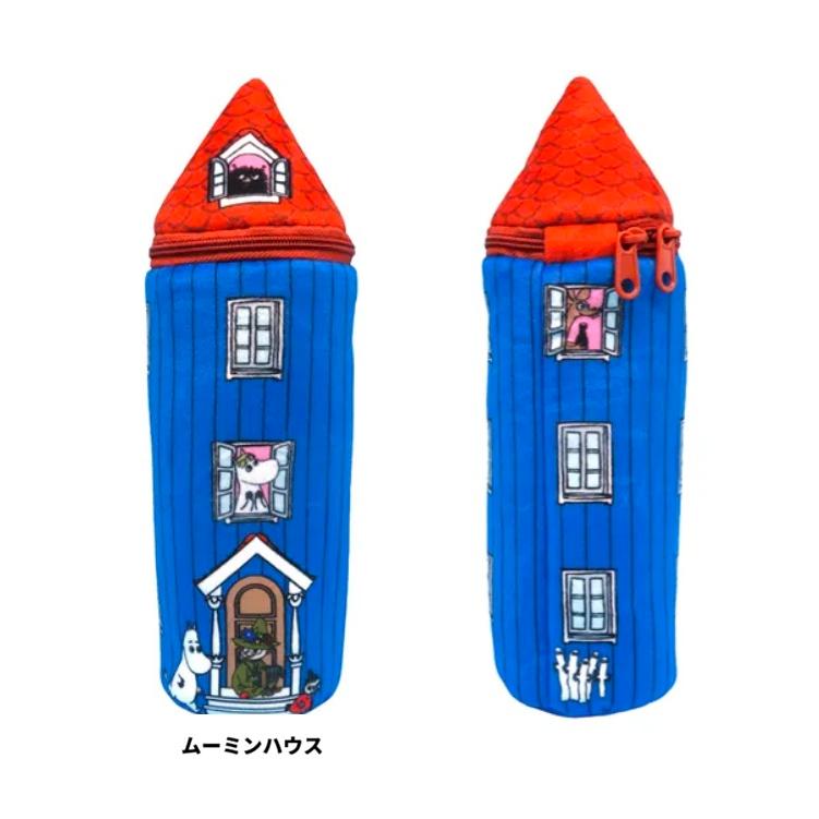MOOMIN　ムーミン　ペンポーチ　ロングポーチ 　ムーミンハウス　縦長ポーチ　ペンケース　メガネポーチ | MOOMIN