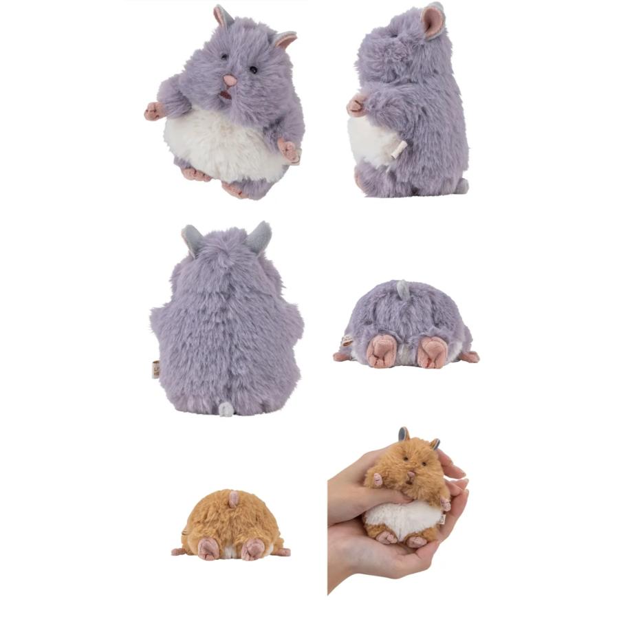 はむにぎり　マスコット　おもち　ハムスター　 マスコット　ぬいぐるみマスコット　ぬい活　癒し　リラックス |  | 02