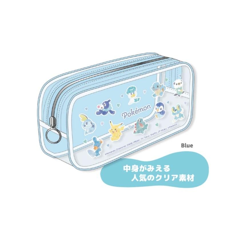 ポケモン　ペンポーチ　ポケットモンスター　ピカチュウ　クリアンポーチ　ペンケース　ボックスポーチ　スクエアポーチ　ポーチ | Pokemon