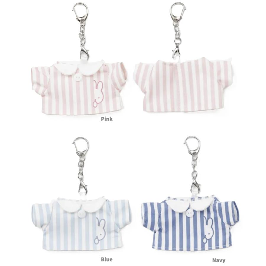 MIFFY STRIIPE MINI 　Tシャツチャーム　Tシャツチャーム　ミッフィーチャーム キーリング　キーチャーム　バッグチャーム　キーフォルダー　ぬい活 | Miffy