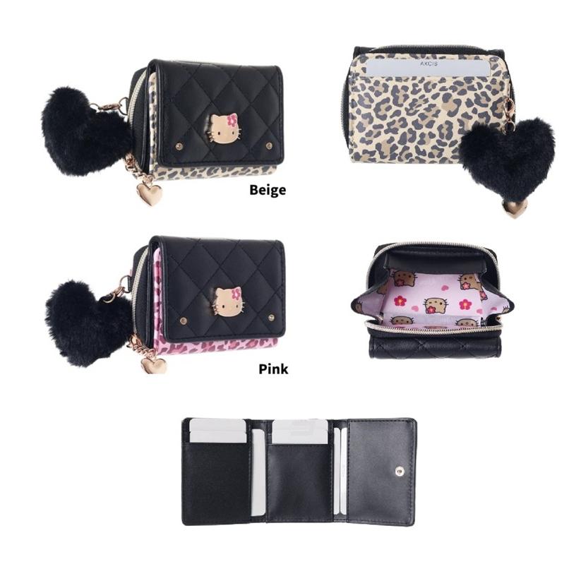 日焼けハローキティ　サンリオ　キティ　コンパクト財布　お財布　財布　レディース財布　三つ折り財布　お財布 コンパクト　キティ　ax　ミニ財布 | ハローキティ