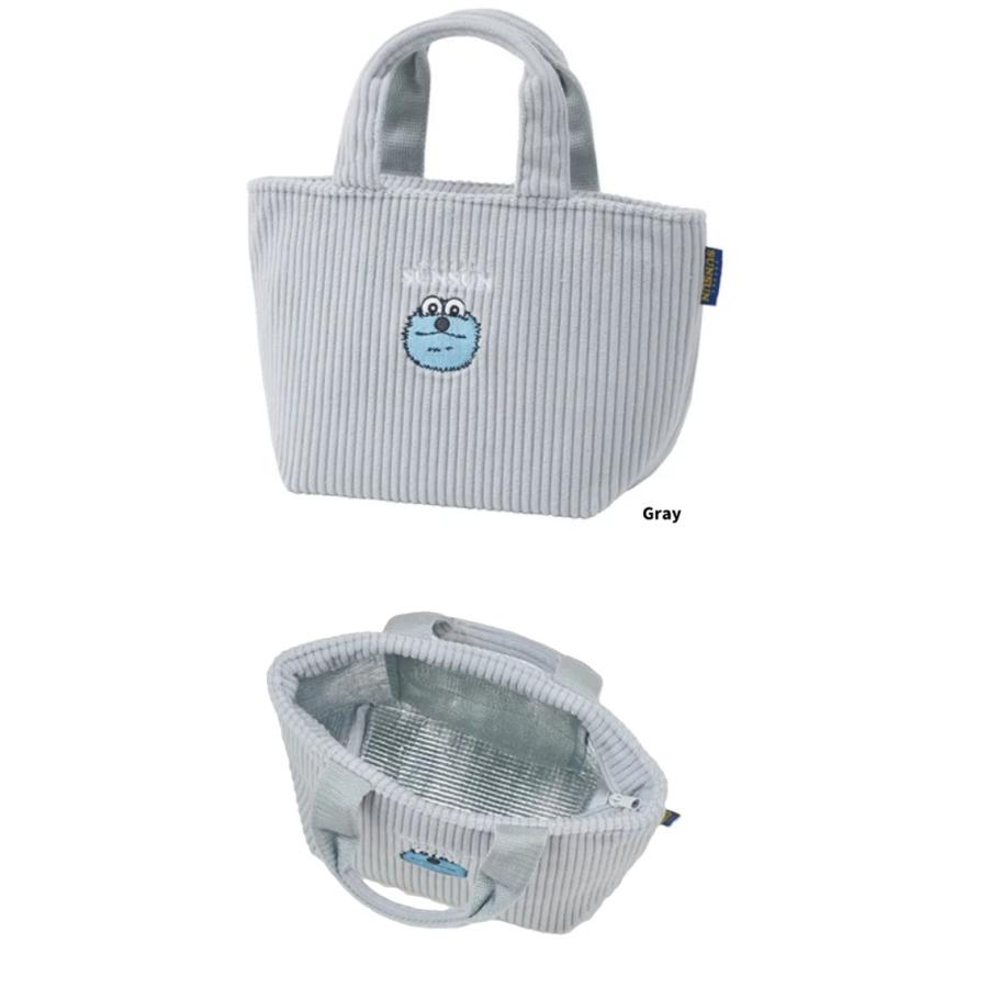 パペットスンスン 　コーデュロイランチバッグ　 保冷ランチバッグ　保冷バッグ　ランチトート　ランチバッグ | 