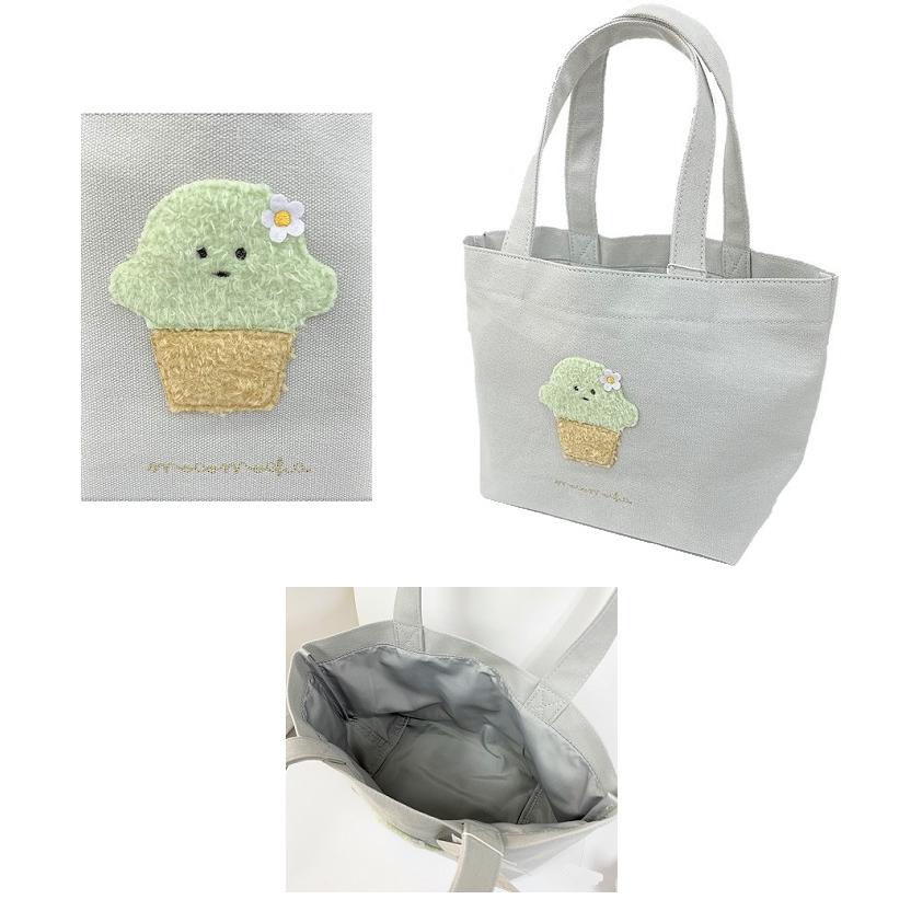 さぼてんちゃん ほっこりモコモカ ミニトート モコモカ 帆布トート